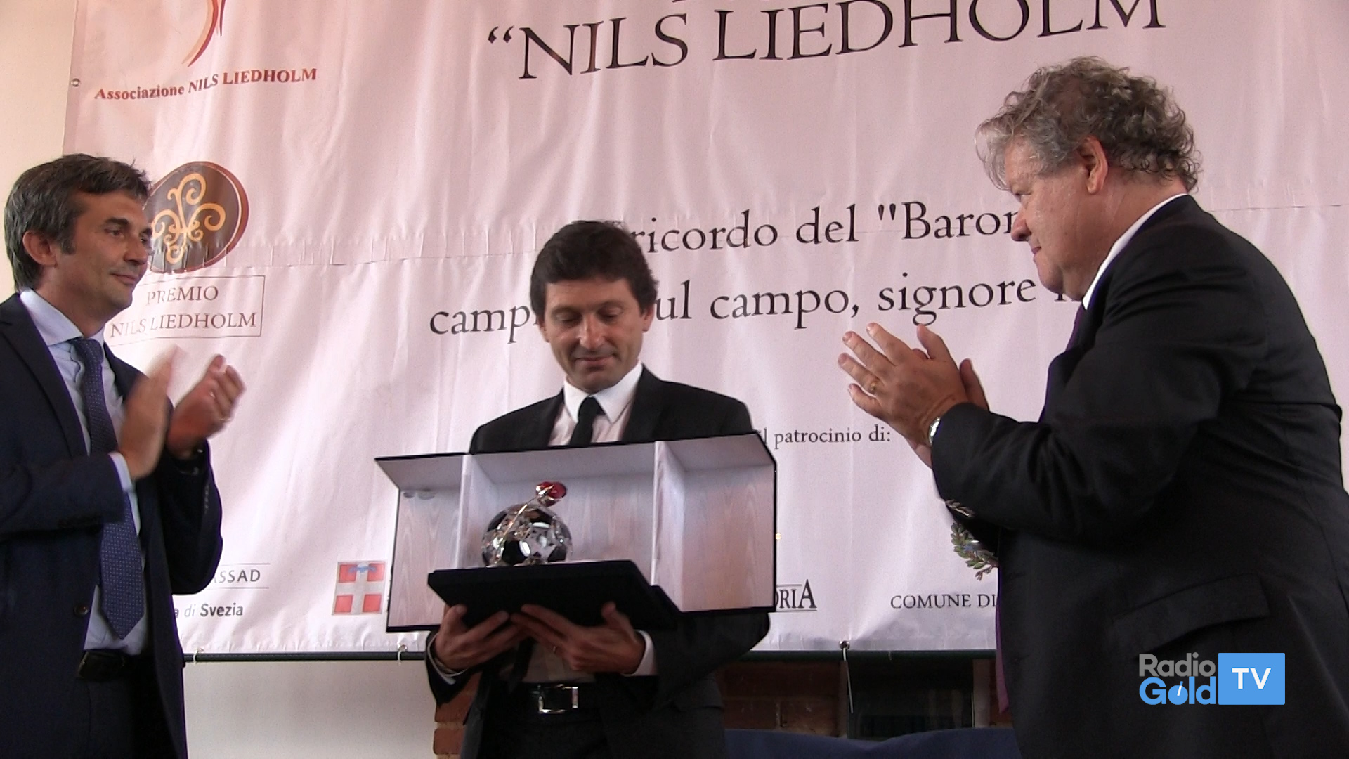 Leonardo ritira il premio Liedholm 2018: “Avrei voluto la sua ironia”