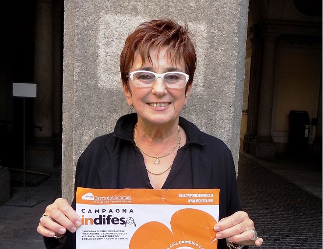 Anche a Casale la campagna in difesa delle bambine #OrangeRevolution