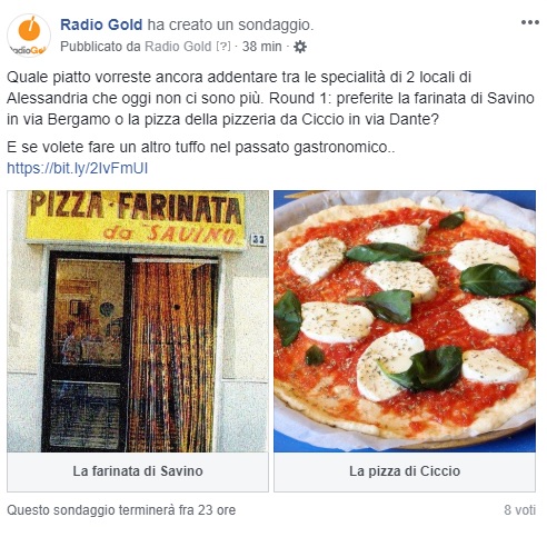 Amarcord tra i sapori che non ci sono più. Il sondaggio di RadioGold
