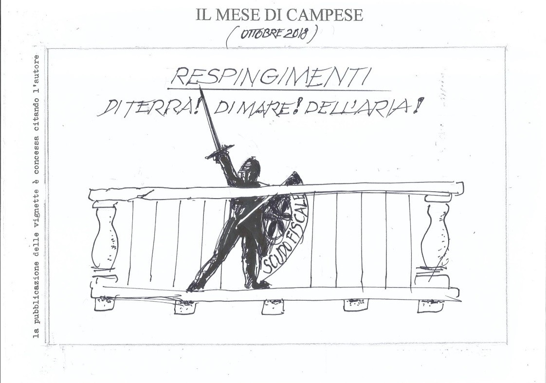 Le vignette di ottobre firmate Ezio Campese