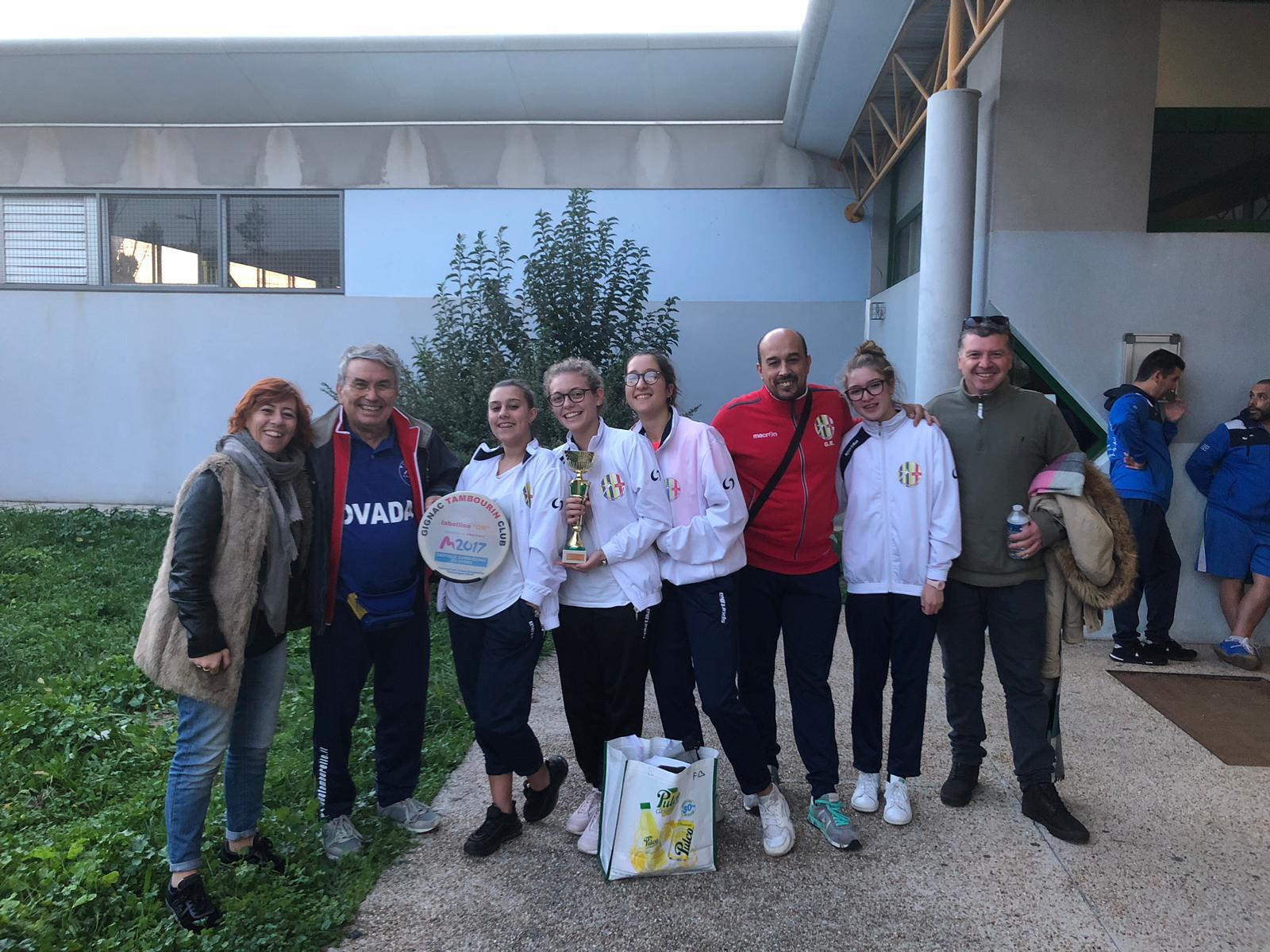 Tamburello: le ragazze della Paolo Campora Ovada terze in Francia