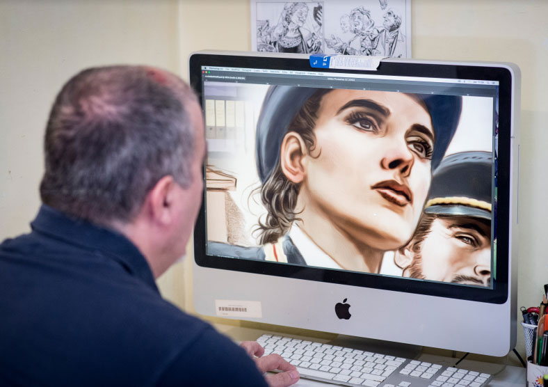 Calendario della Polizia: il 2019 con i maestri del fumetto