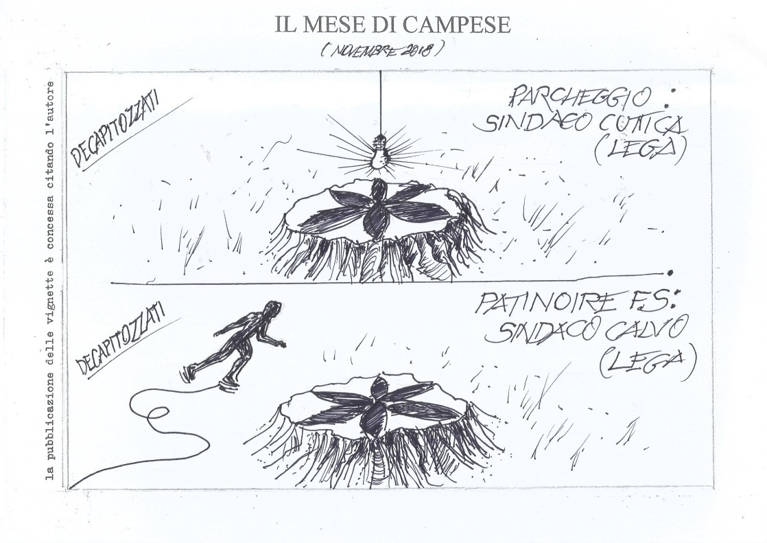Le vignette di novembre firmate Ezio Campese