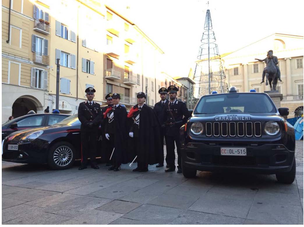 Carabinieri in uniforme storica per il sabato dell’Immacolata a Casale  