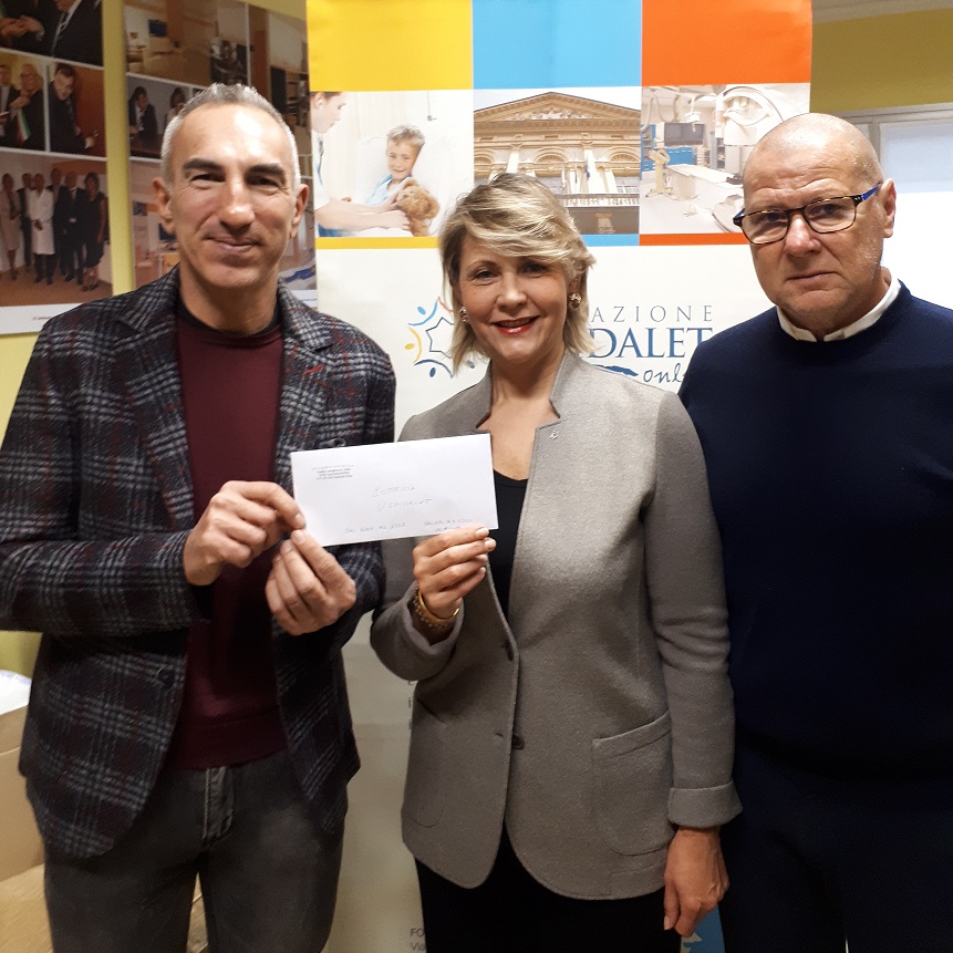 Da Mania Bike 500 euro alla Fondazione Uspidalet