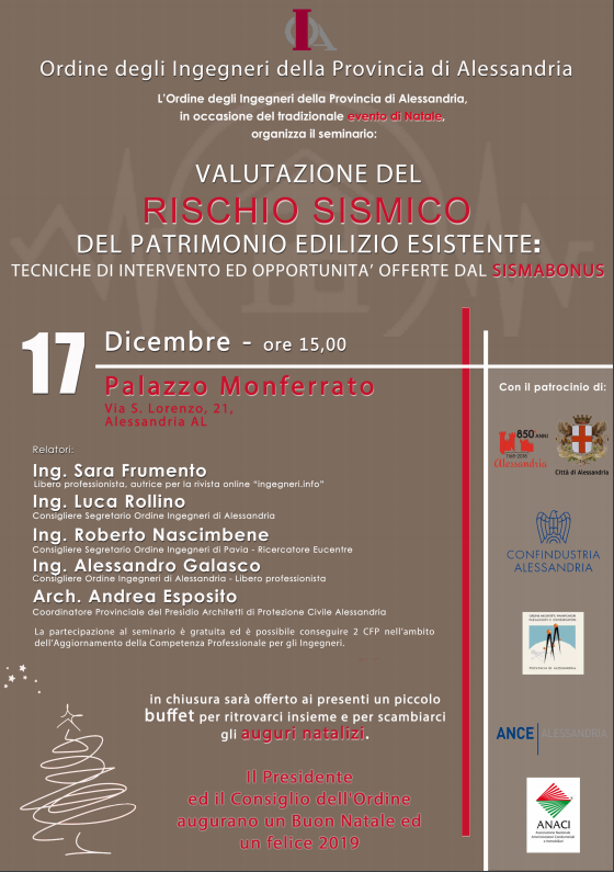 Un convegno per ragionare sul rischio sismico e un futuro più sicuro