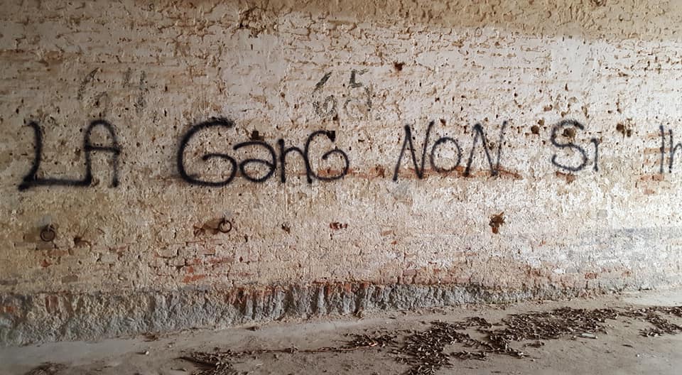 Cittadella di Alessandria: scritte sui muri e furti. L’appello del Fai