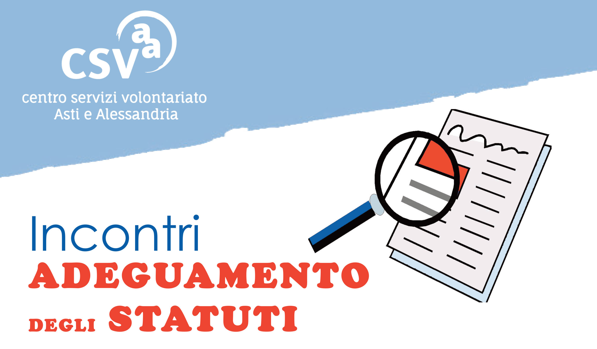 Terzo Settore: dal Csvaa un aiuto per adeguare gli Statuti