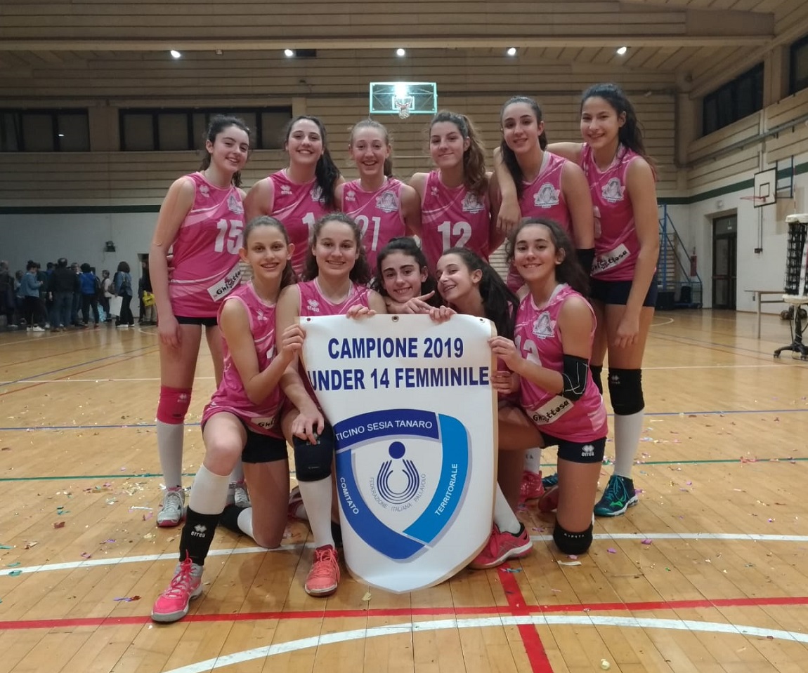 Alessandria Volley: Under 14 vince lo scudetto dopo una rimonta da urlo