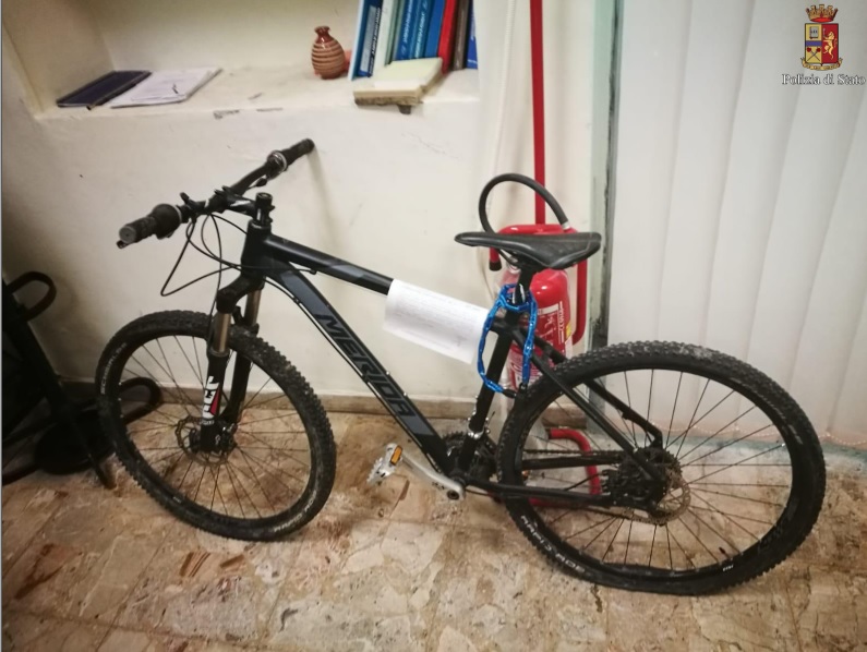 Ritrovata sul treno una bicicletta rara rubata ad Alessandria