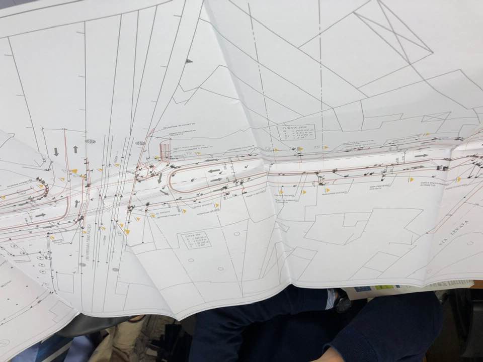Si lavora a un sottopasso in via Genova a Spinetta?