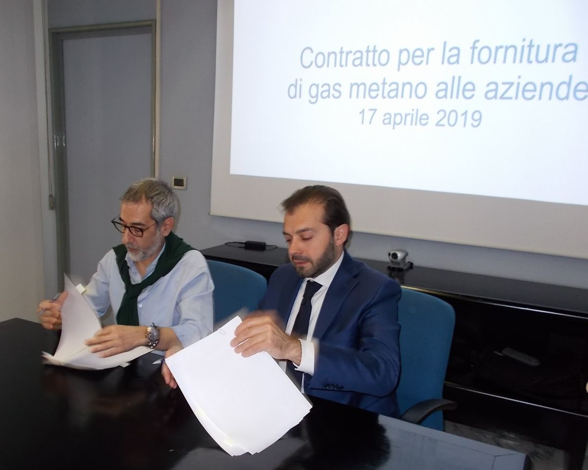 Fornitura gas alle aziende, Confindustria rinnova con Alegas