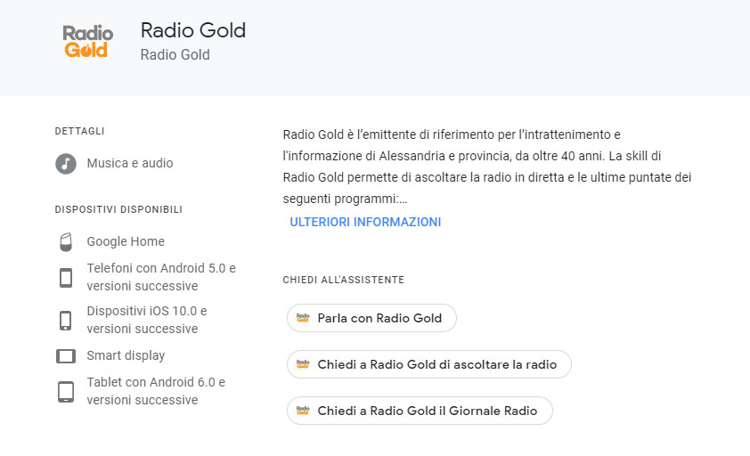 Google Radio Gold