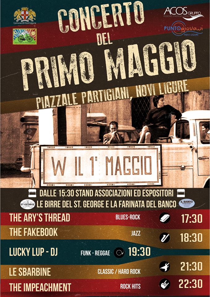 Bancarelle e musica per il Primo Maggio