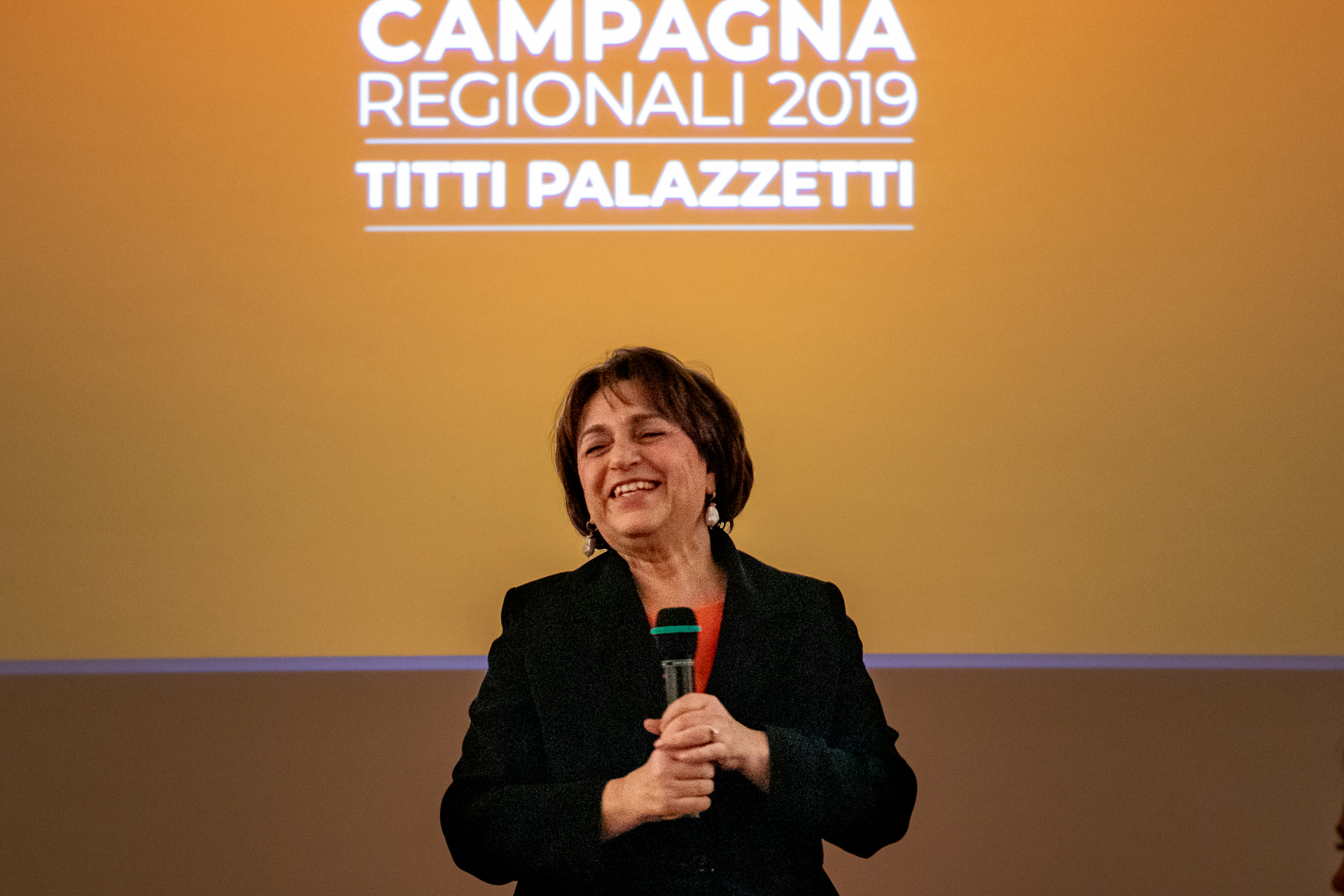 Titti Palazzetti in corsa alle elezioni regionali
