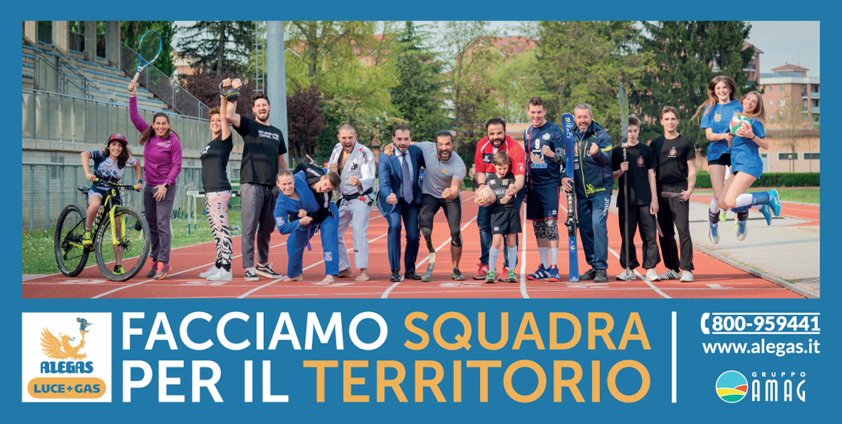 Sportivi alessandrini per Alegas: “Facciamo squadra per il territorio”