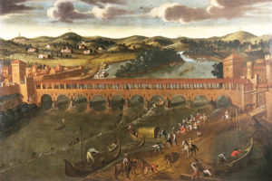 Alle Sale d’Arte la presentazione del restauro dell’opera “L’antico Ponte coperto sul Tanaro”