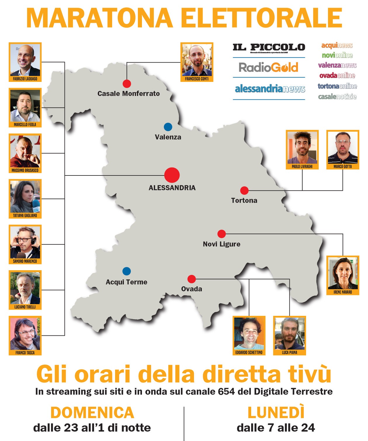 Si avvicina l’election day: la lunga diretta al via domenica alle 23