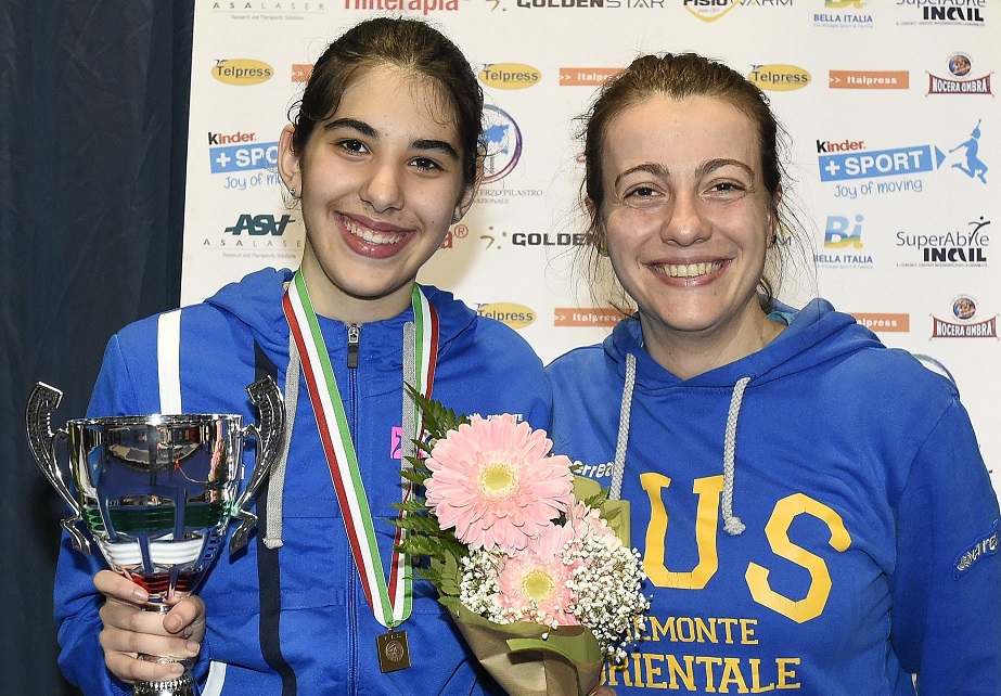 Cuspo Scherma: Sara Aramini settima ai campionati nazionali giovanili