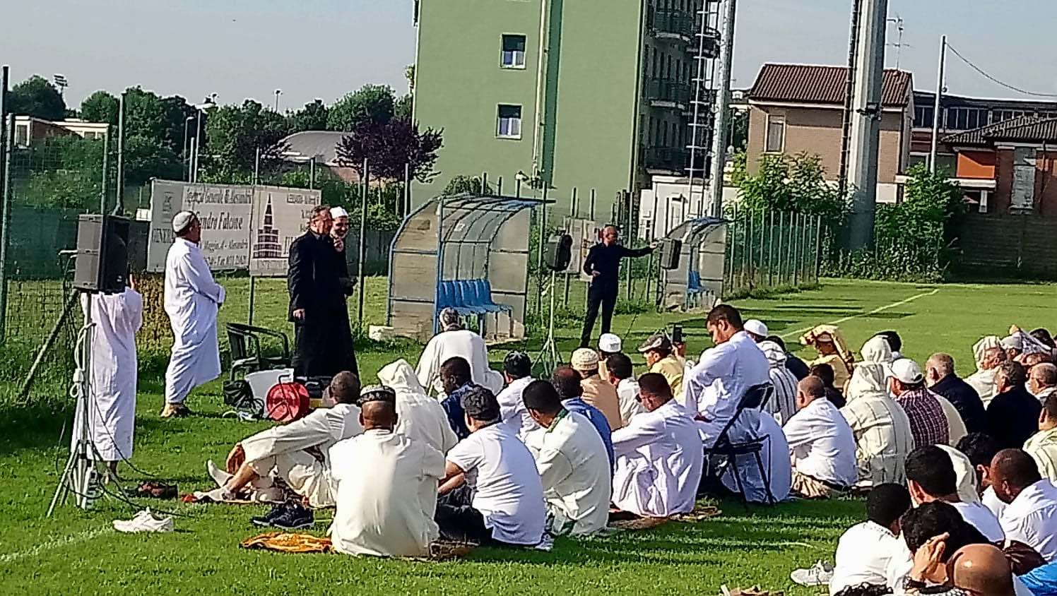La comunità musulmana di Alessandria festeggia la fine del Ramadan