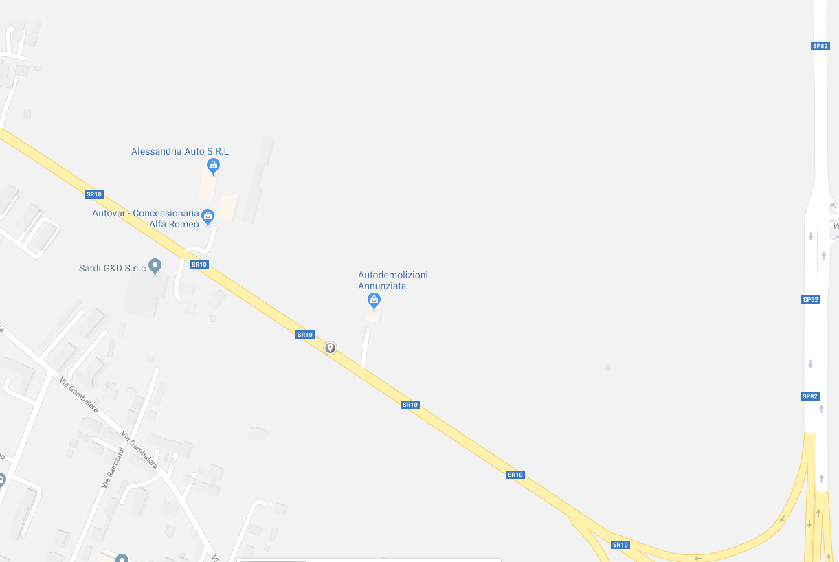 Incidente tra auto e moto sulla provinciale di Spinetta