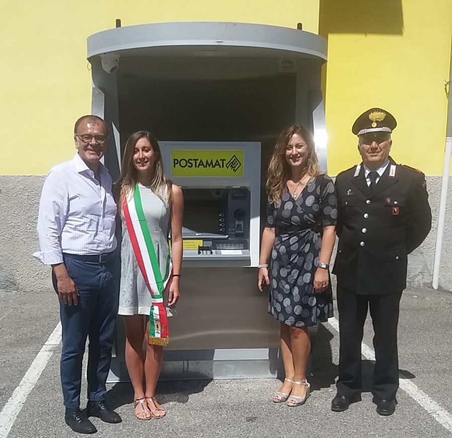 Poste: installati sportelli automatici in tre Comuni senza ufficio postale