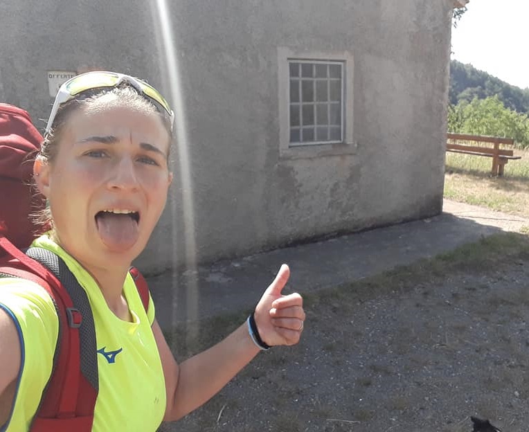Martina e l’instancabile Kira: “Far fatica paga, che posti incredibili”