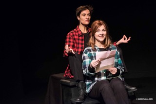 Marina Massironi e Nicoletta Fabbri al Teatro Civico di Gavi