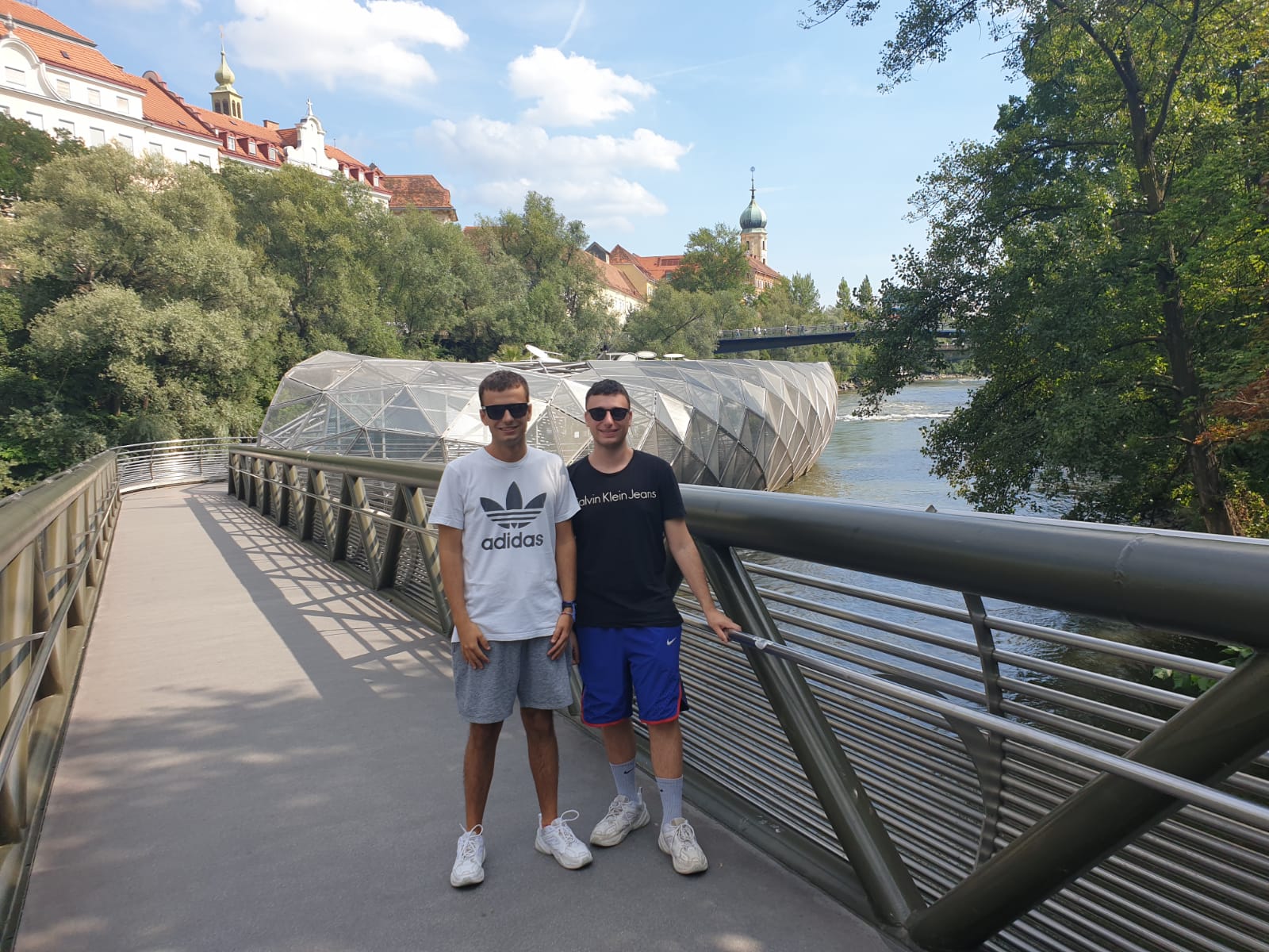 Il viaggio di Alessandro e Francesco in INterrail: prima tappa a Graz