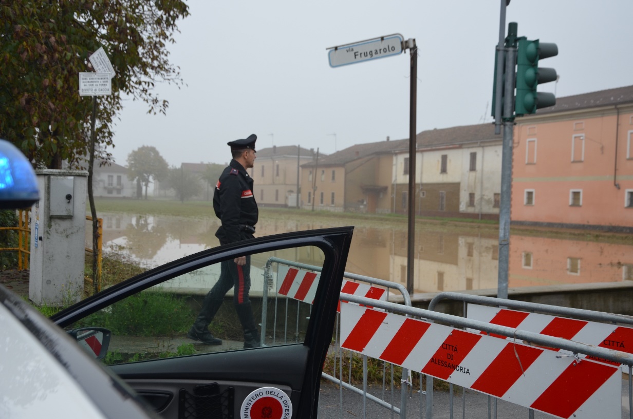 Anche il Comando Provinciale Carabinieri di Alessandria all’esercitazione di protezione civile