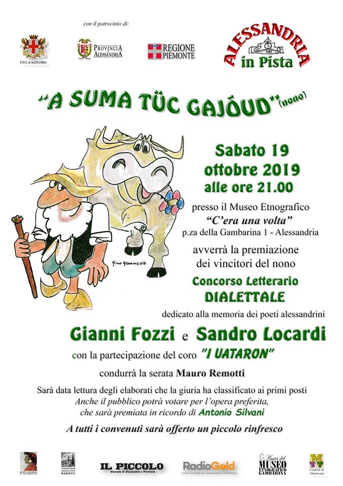Poesia, prosa e canzoni in dialetto alla finale di “A suma tüc Gajóud”