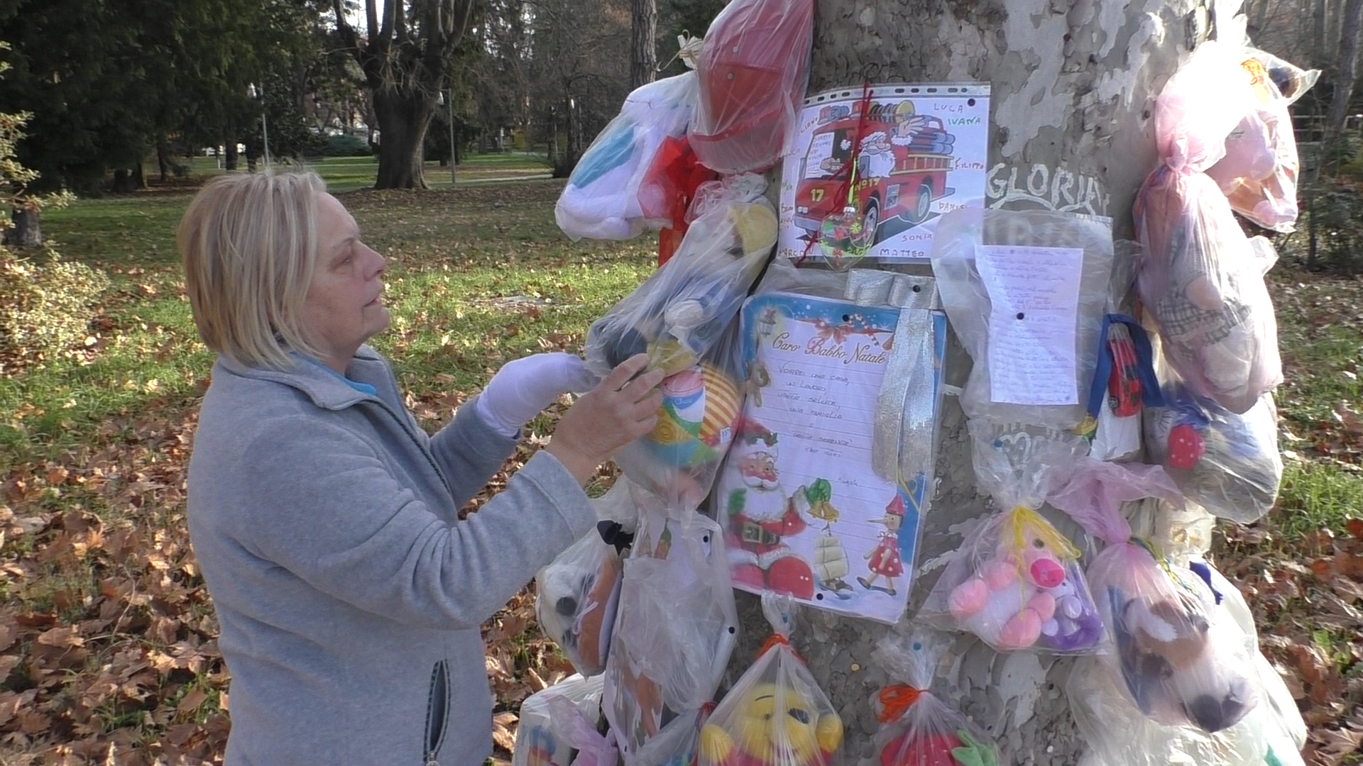 L’emergenza Covid ferma Angela: quest’anno niente albero dei giochi per i bimbi di famiglie bisognose