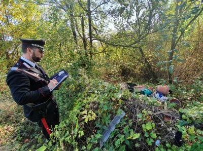 Smaltimento illegale di rifiuti: due denunce a Ottiglio