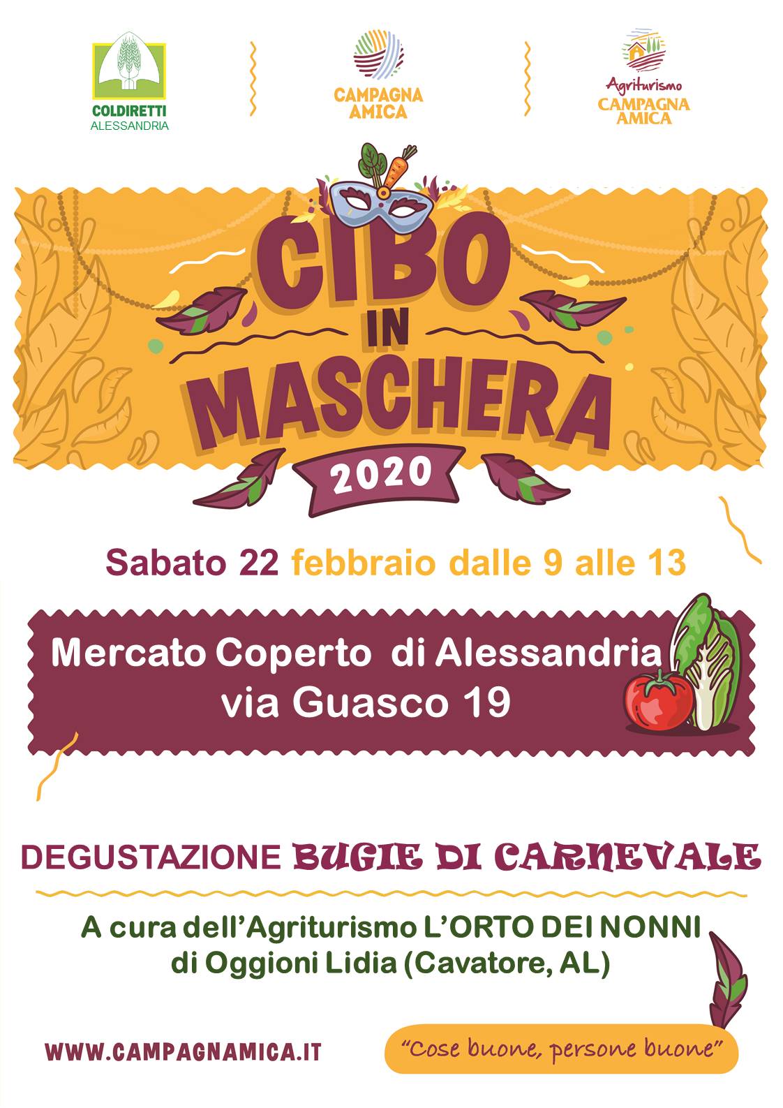 Un sabato tra “bugie” di Carnevale e ricette della tradizione