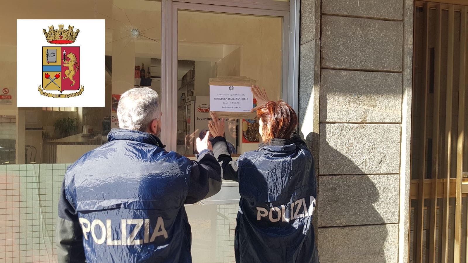 Il bar non è in regola: disposta la chiusura per 90 giorni