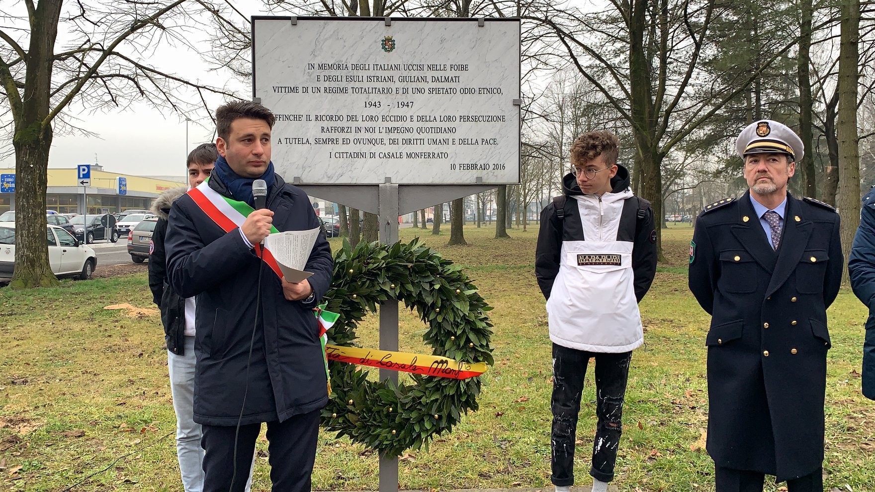 Riboldi annuncia un parco a Casale intitolato a Norma Cossetto