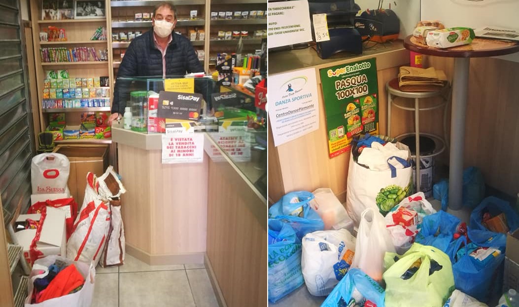 Il tabaccaio di Novi che aiuta i più bisognosi: “Raccolgo alimenti e vestiti per chi è in difficoltà”