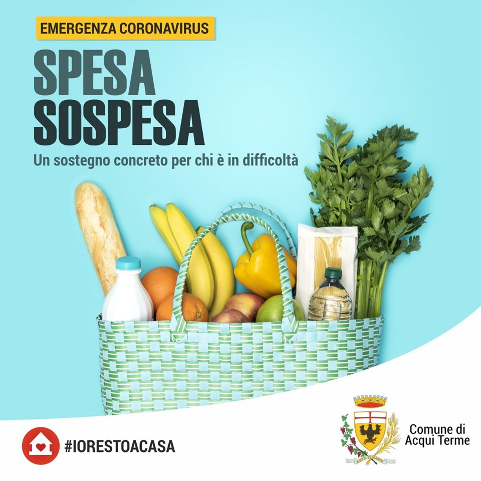 Coronavirus: ad Acqui Terme è partito il progetto spesa sospesa