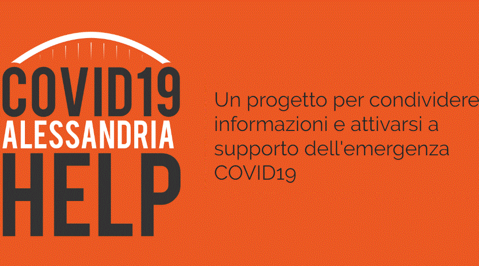 Covid19alessandria: online la piattaforma alessandrina per aiutare i più deboli