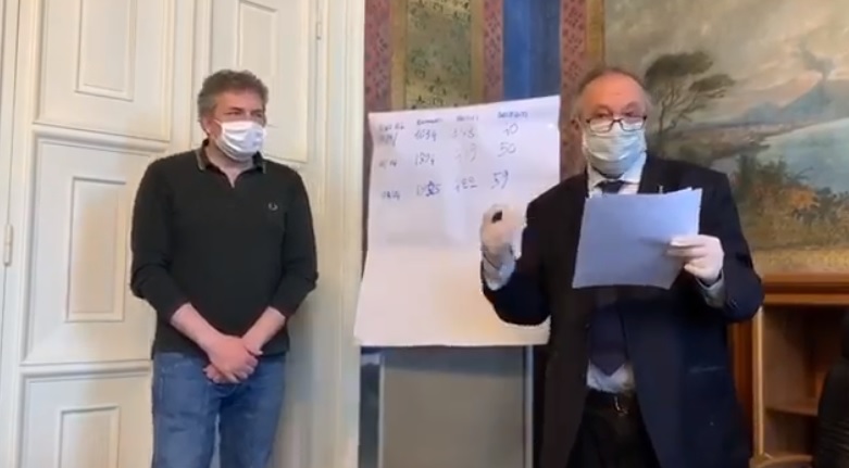 Coronavirus, sindaco Cuttica: “Ecco i dati di Alessandria: 59 morti, 422 positivi”