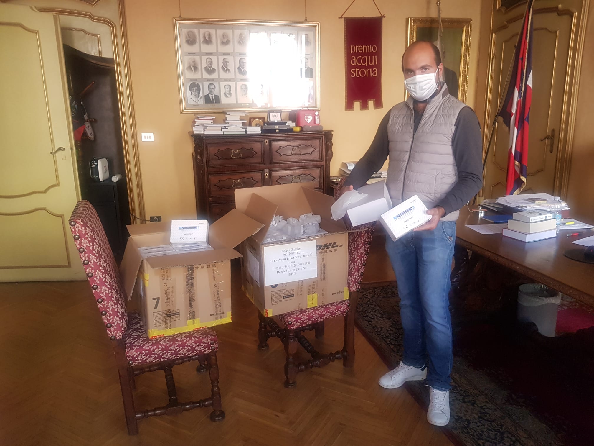 Coronavirus: ad Acqui Terme arrivati 800 kit veloci per il test sierologico