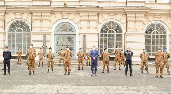 In Piemonte attivi altri 25 infermieri militari: alcuni destinati anche ad Alessandria
