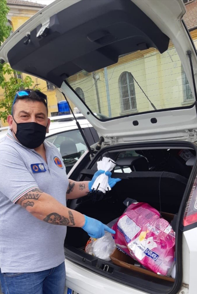 Famiglia in quarantena con dispensa vuota: i volontari della protezione civile di Acqui arrivano in soccorso