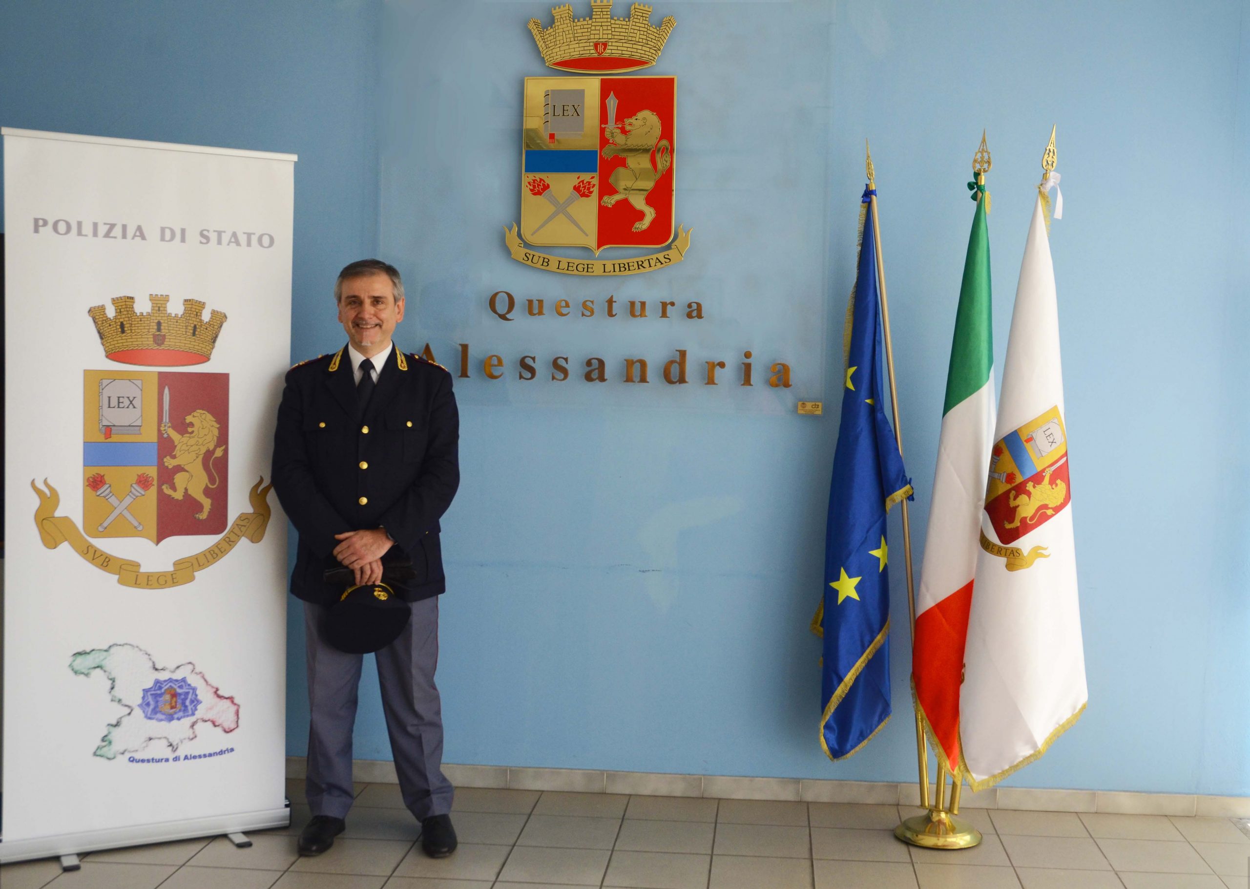 Questura di Alessandria: Amedeo Luisi nuovo Funzionario dell’Ufficio Tecnico Logistico