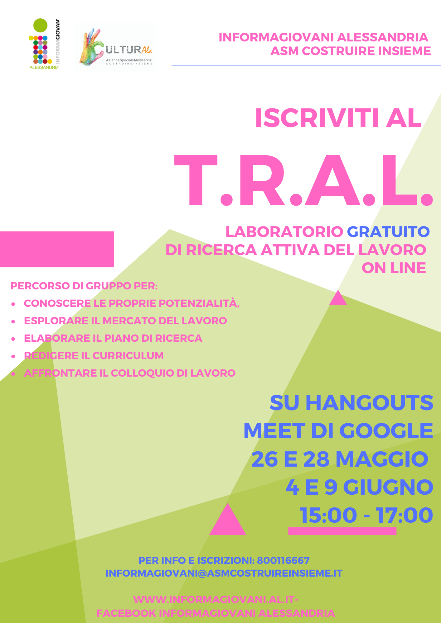 Laboratorio gratis per la ricerca di lavoro online: riaperte le iscrizioni