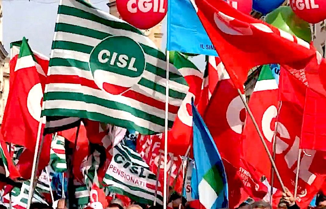 Cgil, Cisl e Uil contro la Regione: “Col Riparti Piemonte rischio infiltrazioni criminalità”