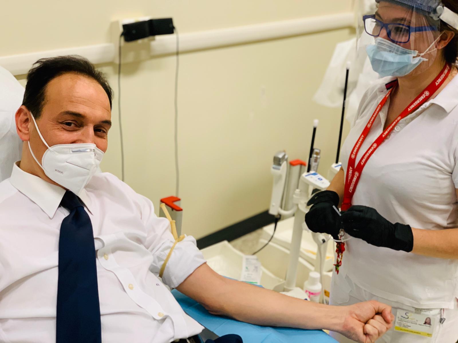 Coronavirus: via alla raccolta del plasma di chi è guarito. Ecco dove donare in provincia