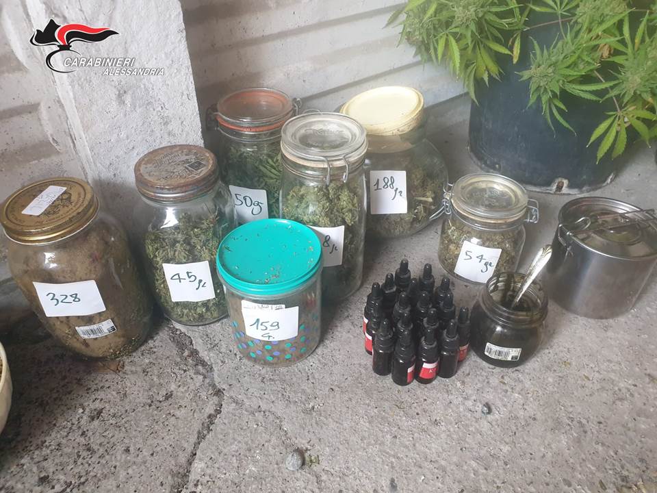 Irruzione dei Carabinieri in un cascinale a Lu Cuccaro: scoperto laboratorio della droga