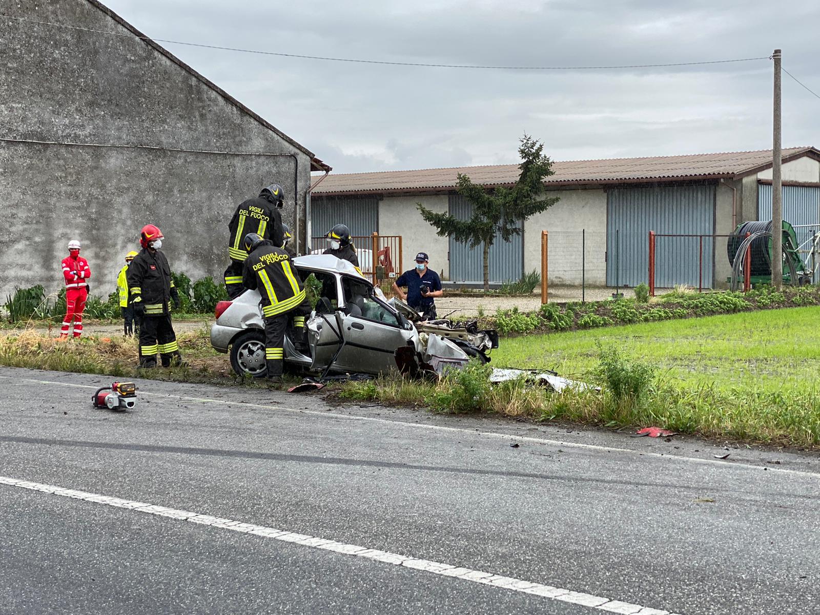 Incidente Mortale Sulla Strada Provinciale Tra Casale E Vercelli