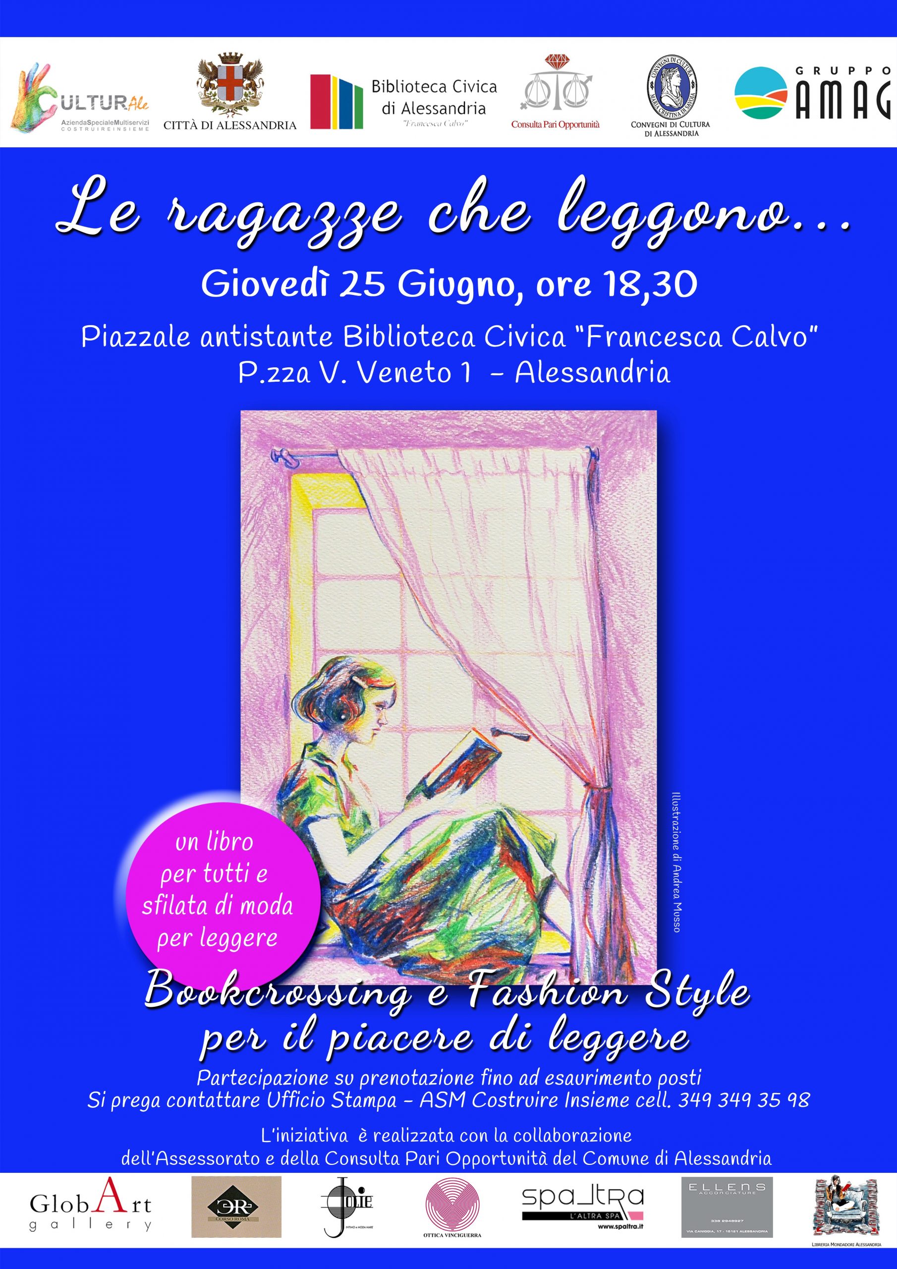 Leggere per il piacere di farlo: libri e moda per la riapertura della Biblioteca